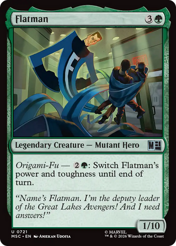 Flatman [Marvel Super Heroes Commander] - The Mythic Store | 24h Order Processing