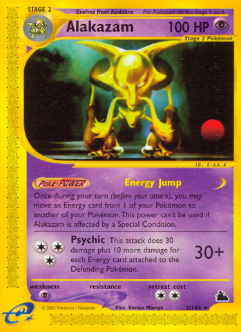 Alakazam (2/144) [Skyridge] - The Mythic Store | 24h Order Processing