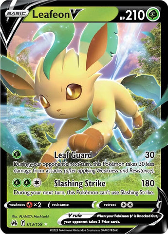 Leafeon V (013/159) [Sword & Shield: Crown Zenith] - The Mythic Store | 24h Order Processing
