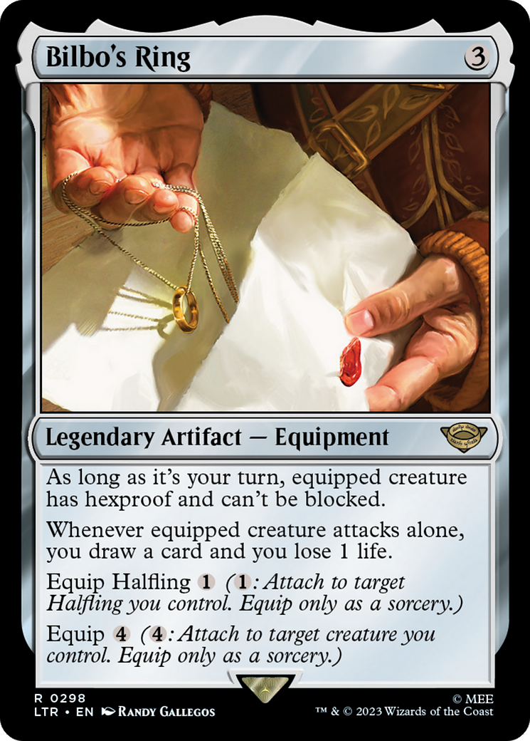 Bilbo's Ring [The Lord of the Rings: Tales of Middle-Earth] - The Mythic Store | 24h Order Processing