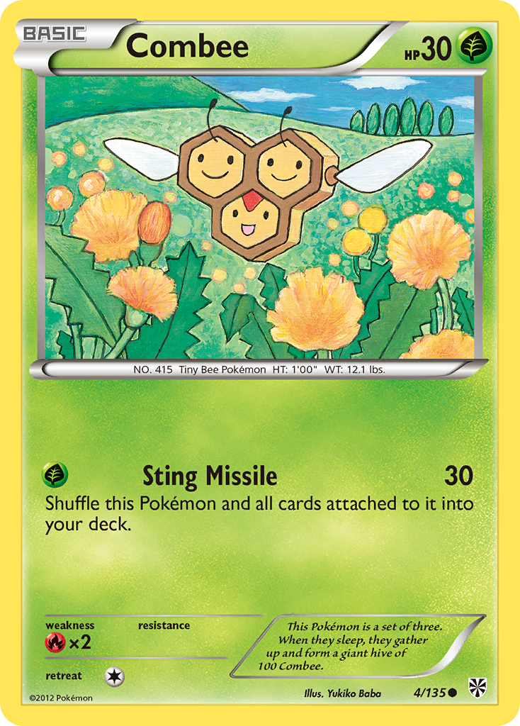 Combee (4/135) [Black & White: Plasma Storm] - The Mythic Store | 24h Order Processing