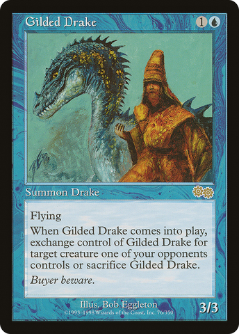 Gilded Drake [Urza's Saga] - The Mythic Store | 24h Order Processing