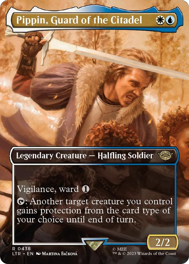 Pippin, Guard of the Citadel (Borderless Alternate Art) [The Lord of the Rings: Tales of Middle-Earth] - The Mythic Store | 24h Order Processing