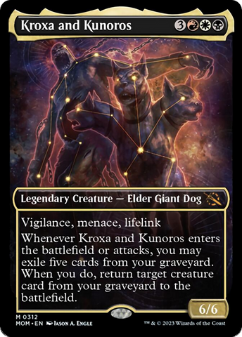 Kroxa and Kunoros (Showcase Planar Booster Fun) [March of the Machine] - The Mythic Store | 24h Order Processing