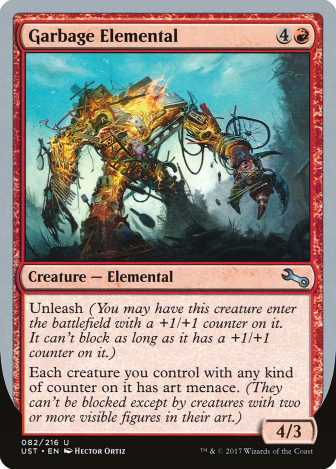 Garbage Elemental (4/3 Creature) [Unstable] - The Mythic Store | 24h Order Processing