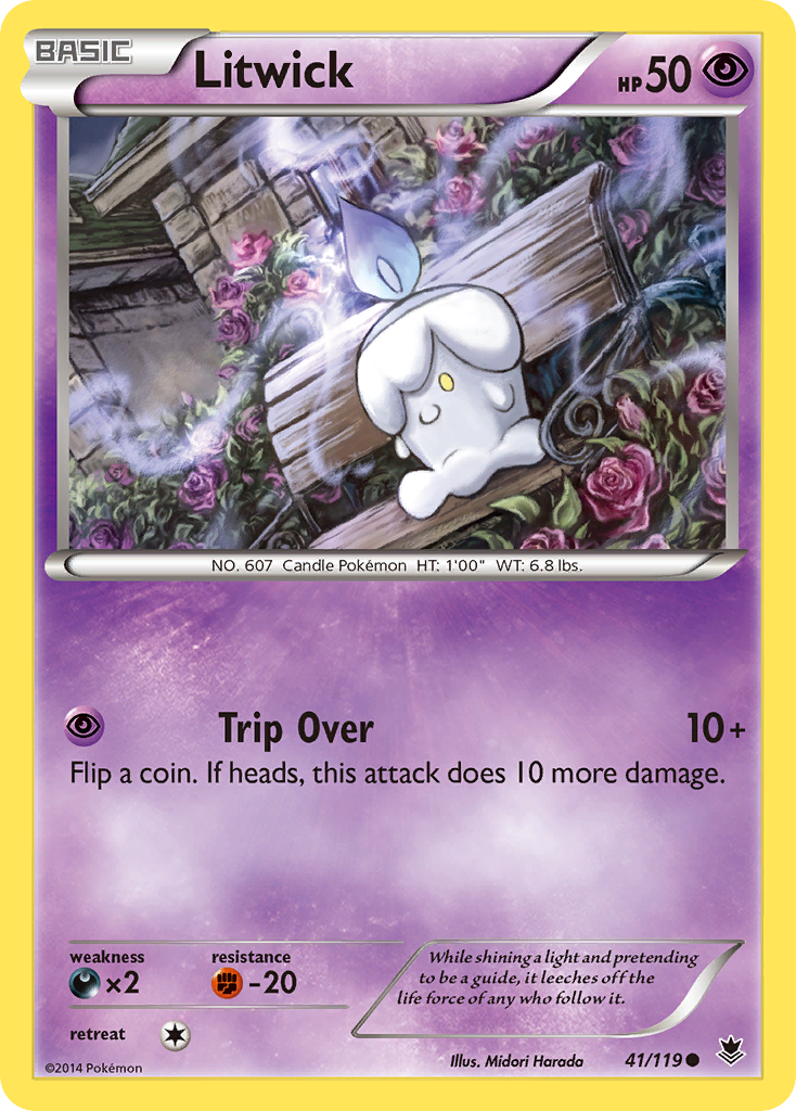 Litwick (41/119) [XY: Phantom Forces] - The Mythic Store | 24h Order Processing