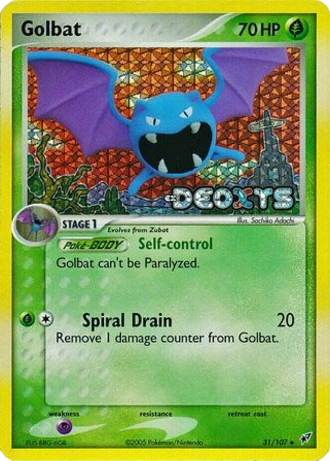 Golbat (31/107) (Stamped) [EX: Deoxys] - The Mythic Store | 24h Order Processing