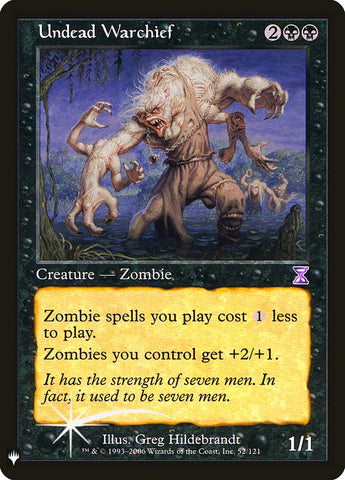 Undead Warchief [Mystery Booster] - The Mythic Store | 24h Order Processing