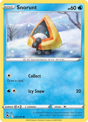 Snorunt (041/195) [Sword & Shield: Silver Tempest] - The Mythic Store | 24h Order Processing