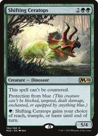 Shifting Ceratops [Core Set 2020] - The Mythic Store | 24h Order Processing