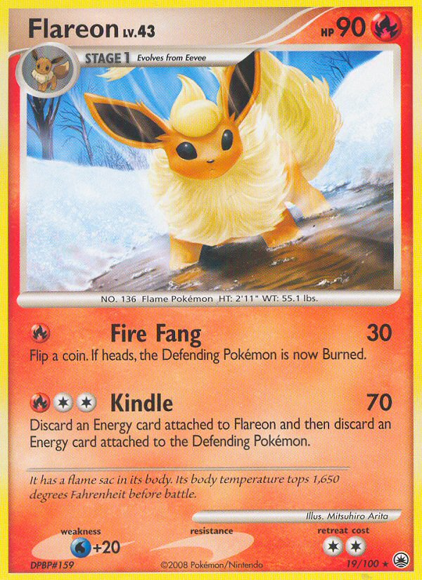 Flareon (19/100) [Diamond & Pearl: Majestic Dawn] - The Mythic Store | 24h Order Processing