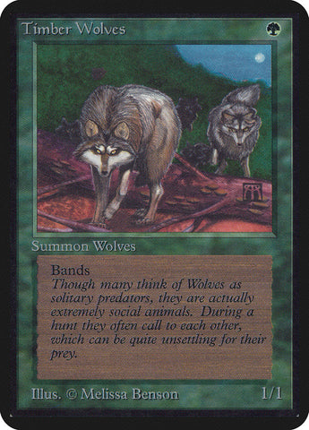 Timber Wolves [Alpha Edition] - The Mythic Store | 24h Order Processing