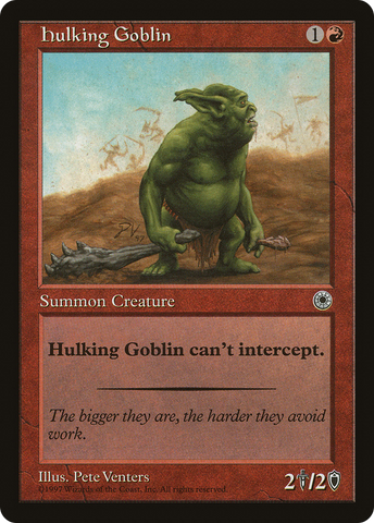 Hulking Goblin [Portal] - The Mythic Store | 24h Order Processing