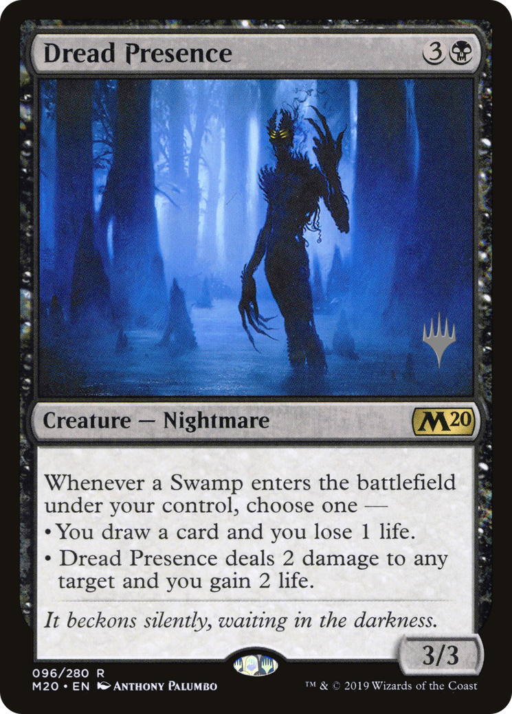 Dread Presence (Promo Pack) [Core Set 2020 Promos] - The Mythic Store | 24h Order Processing