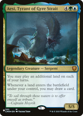 Aesi, Tyrant of Gyre Strait [The List] - The Mythic Store | 24h Order Processing