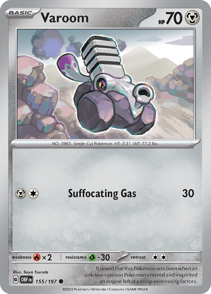 Varoom (155/197) [Scarlet & Violet: Obsidian Flames] - The Mythic Store | 24h Order Processing