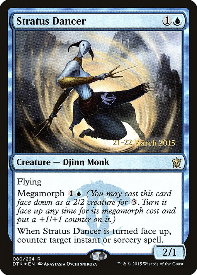 Stratus Dancer [Dragons of Tarkir Prerelease Promos] - The Mythic Store | 24h Order Processing