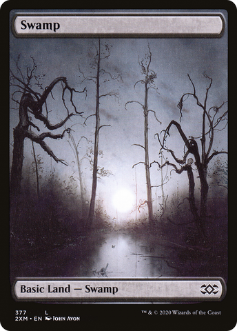Swamp (377) [Double Masters] - The Mythic Store | 24h Order Processing