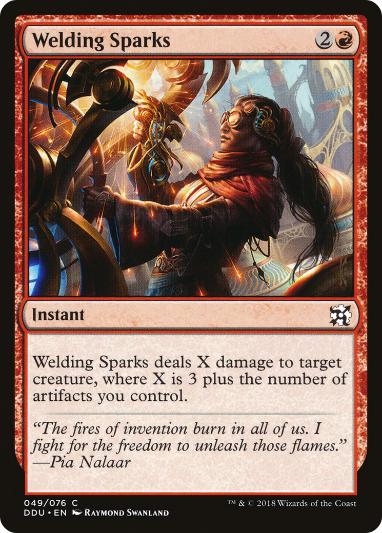 Welding Sparks [Duel Decks: Elves vs. Inventors] - The Mythic Store | 24h Order Processing