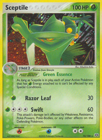 Sceptile (10/106) (Theme Deck Exclusive) [EX: Emerald] - The Mythic Store | 24h Order Processing