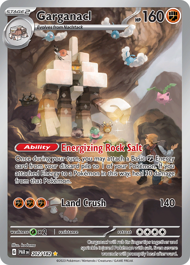Garganacl (202/182) [Scarlet & Violet: Paradox Rift] - The Mythic Store | 24h Order Processing