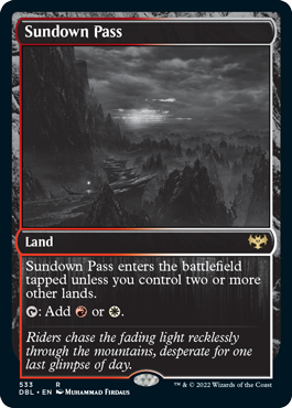 Sundown Pass [Innistrad: Double Feature] - The Mythic Store | 24h Order Processing