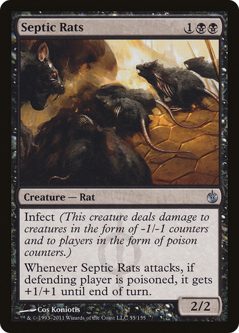 Septic Rats [Mirrodin Besieged] - The Mythic Store | 24h Order Processing