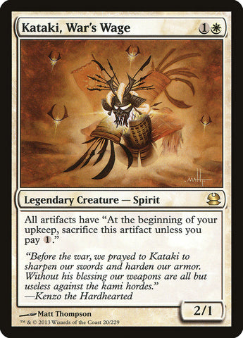 Kataki, War's Wage [Modern Masters] - The Mythic Store | 24h Order Processing