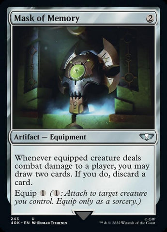 Mask of Memory (Surge Foil) [Warhammer 40,000] - The Mythic Store | 24h Order Processing
