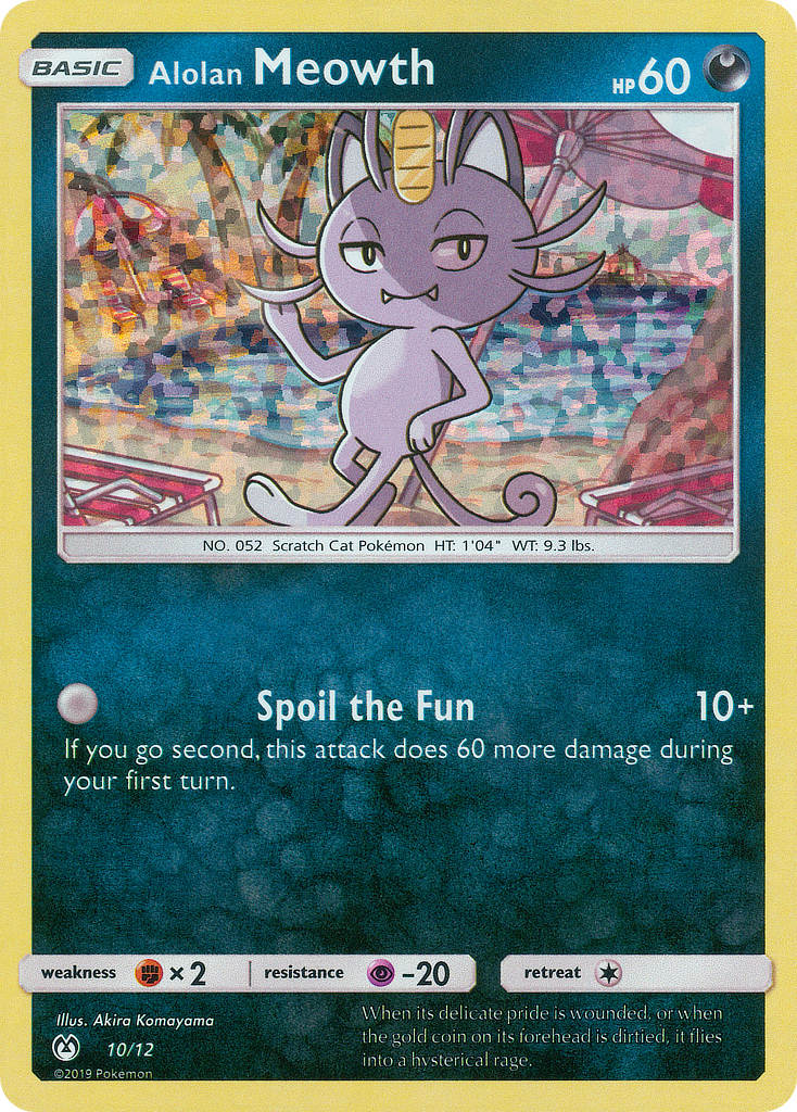 Alolan Meowth (10/12) [McDonald's Promos: 2019 Collection] - The Mythic Store | 24h Order Processing