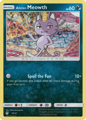 Alolan Meowth (10/12) [McDonald's Promos: 2019 Collection] - The Mythic Store | 24h Order Processing