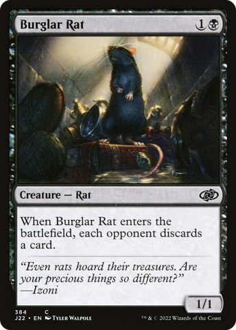 Burglar Rat [Jumpstart 2022] - The Mythic Store | 24h Order Processing