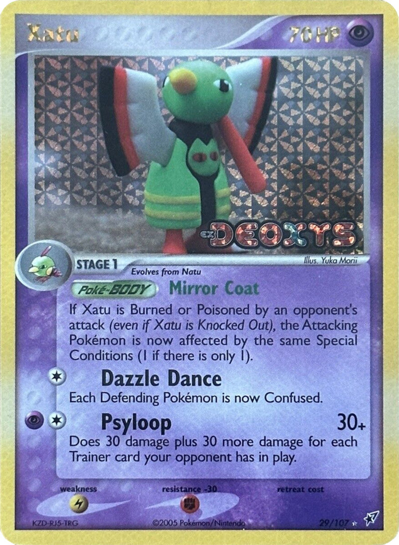 Xatu (29/107) (Stamped) [EX: Deoxys] - The Mythic Store | 24h Order Processing