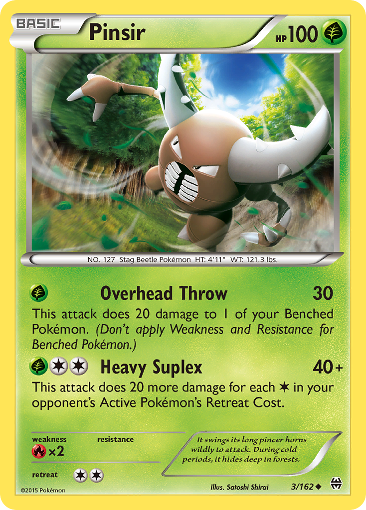 Pinsir (3/162) [XY: BREAKthrough] - The Mythic Store | 24h Order Processing