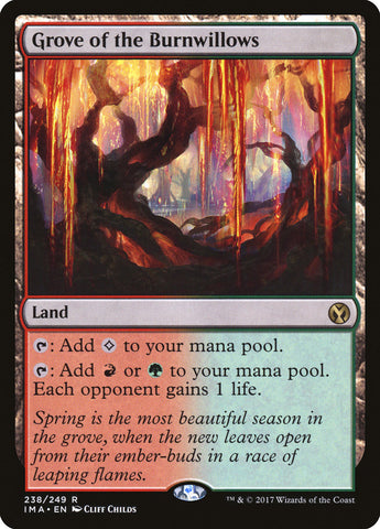 Grove of the Burnwillows [Iconic Masters] - The Mythic Store | 24h Order Processing