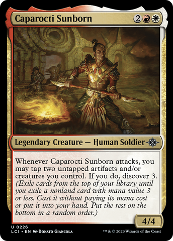 Caparocti Sunborn [The Lost Caverns of Ixalan] - The Mythic Store | 24h Order Processing