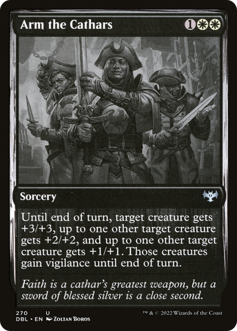 Arm the Cathars [Innistrad: Double Feature] - The Mythic Store | 24h Order Processing