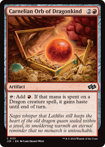 Carnelian Orb of Dragonkind [Foundations Jumpstart] - The Mythic Store | 24h Order Processing
