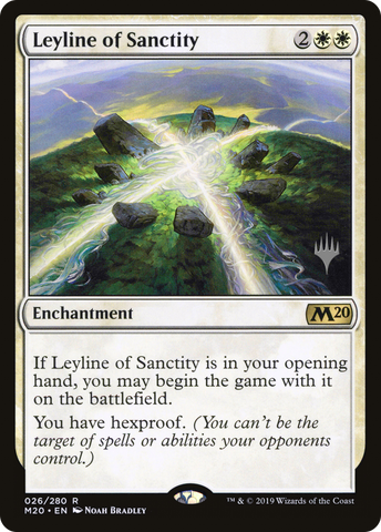 Leyline of Sanctity (Promo Pack) [Core Set 2020 Promos] - The Mythic Store | 24h Order Processing