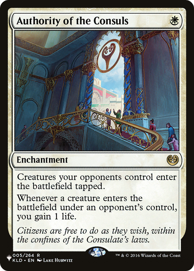 Authority of the Consuls [The List] - The Mythic Store | 24h Order Processing