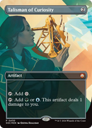 Talisman of Curiosity (Borderless) [Secrets of Strixhaven Commander] - The Mythic Store | 24h Order Processing