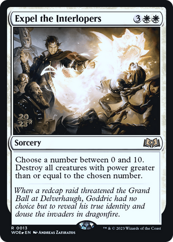 Expel the Interlopers [Wilds of Eldraine Prerelease Promos] - The Mythic Store | 24h Order Processing