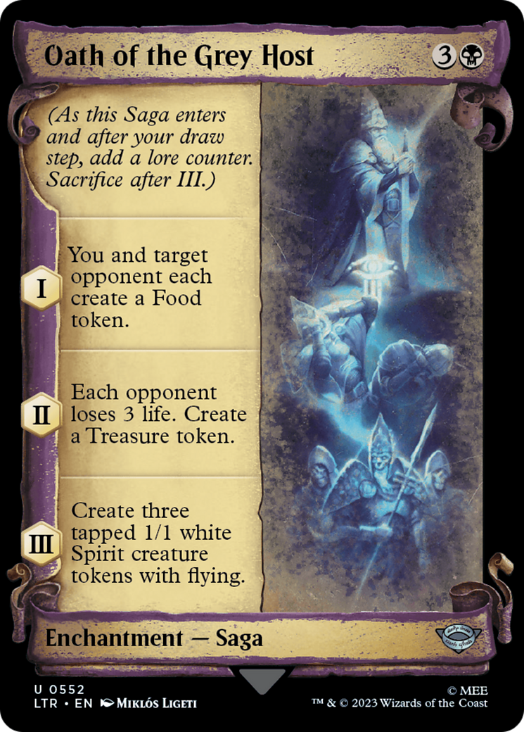 Oath of the Grey Host [The Lord of the Rings: Tales of Middle-Earth Showcase Scrolls] - The Mythic Store | 24h Order Processing