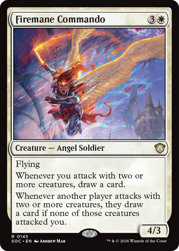 Firemane Commando [Secrets of Strixhaven Commander] - The Mythic Store | 24h Order Processing