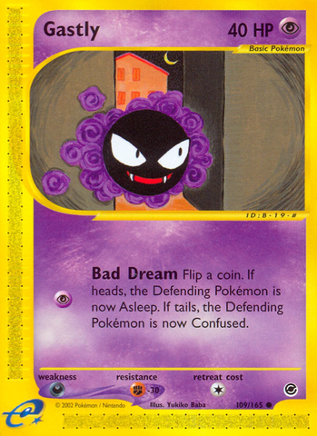 Gastly (109/165) [Expedition: Base Set] - The Mythic Store | 24h Order Processing