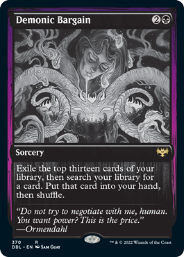 Demonic Bargain [Innistrad: Double Feature] - The Mythic Store | 24h Order Processing