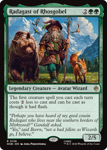 Radagast of Rhosgobel [The Hobbit] - The Mythic Store | 24h Order Processing