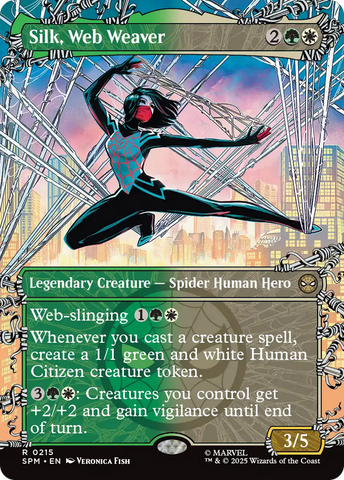 Silk, Web Weaver (Borderless) [Marvel's Spider-Man] - The Mythic Store | 24h Order Processing