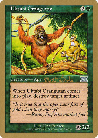 Uktabi Orangutan (Matt Linde) (SB) [World Championship Decks 1999] - The Mythic Store | 24h Order Processing