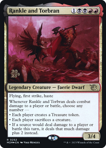 Rankle and Torbran [March of the Machine Prerelease Promos] - The Mythic Store | 24h Order Processing